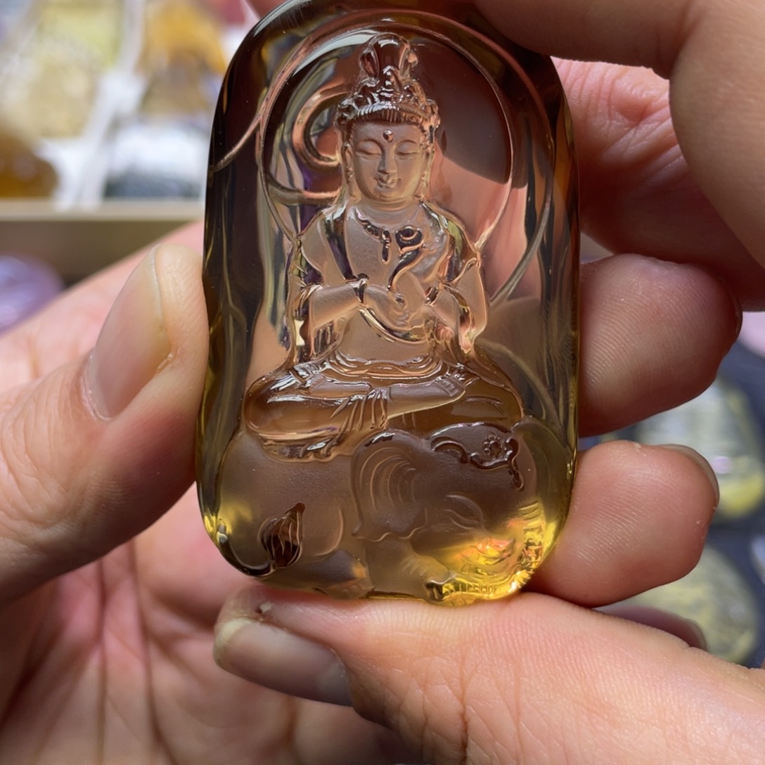 水晶颈饰未镶嵌定制