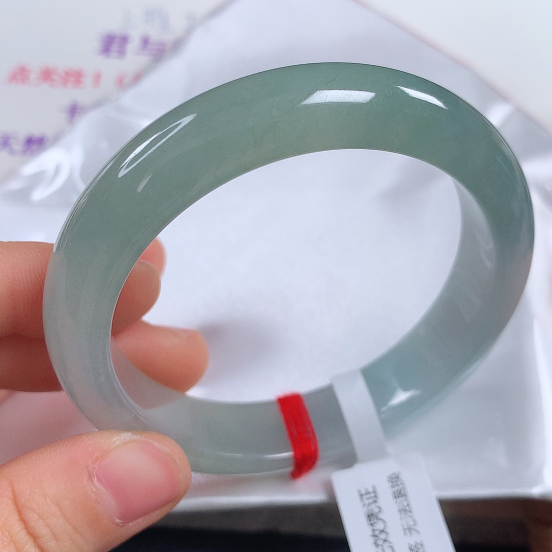翡翠手镯未镶嵌 正圈①⑤③