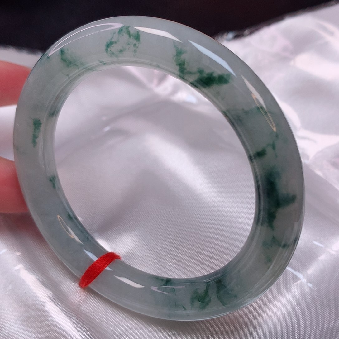 翡翠手镯未镶嵌54 翡翠手镯