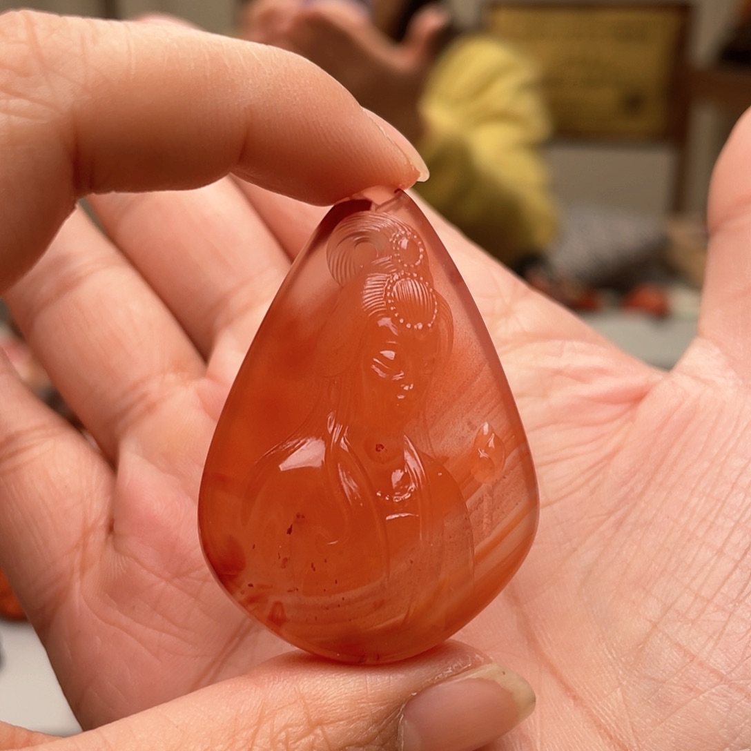 南红玛瑙手链未镶嵌