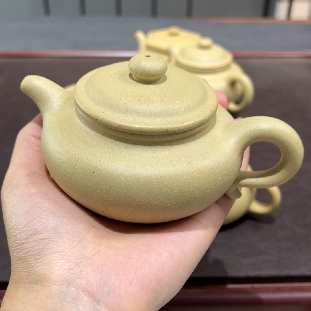 蓝*宜兴紫砂壶泡茶喝