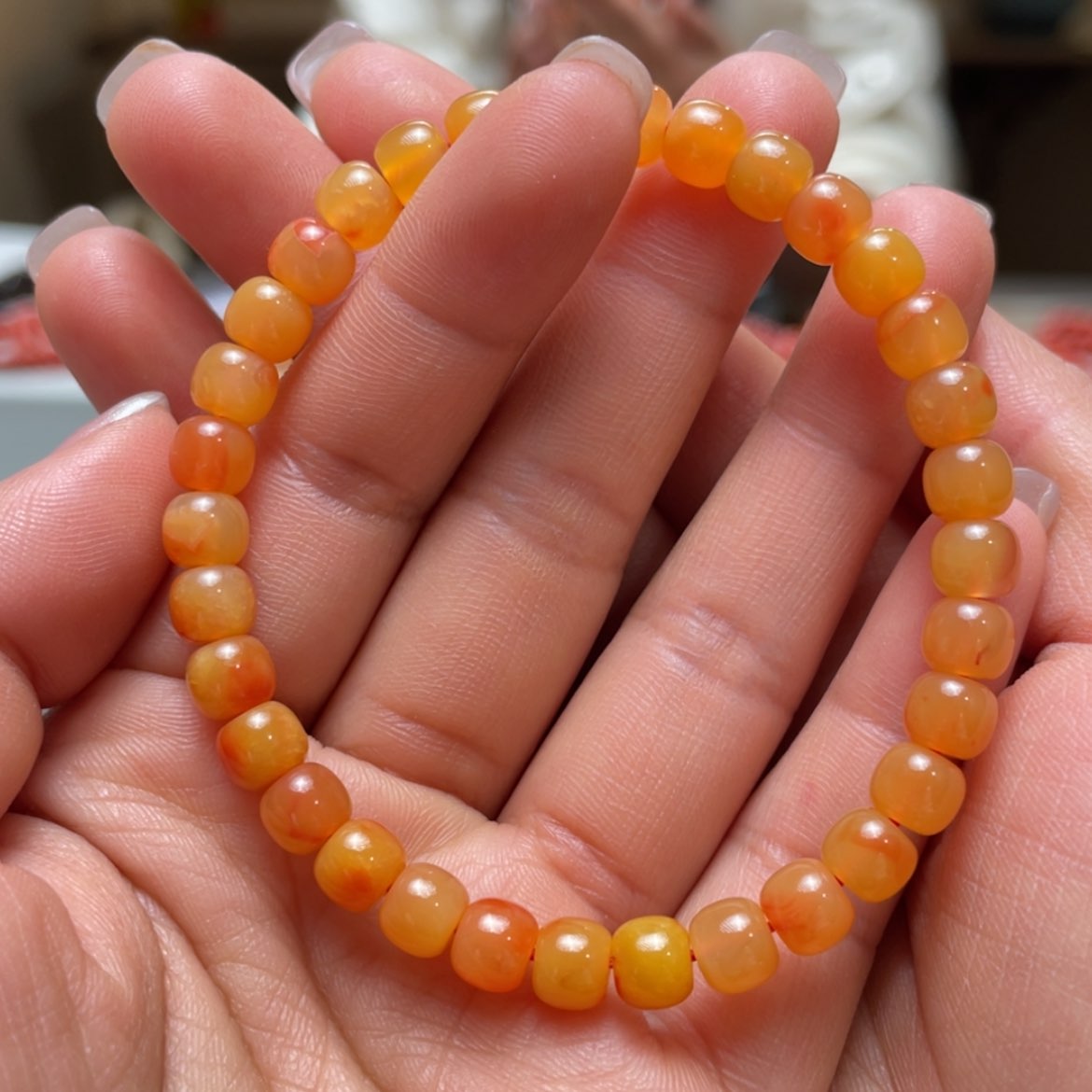 【闪购商品】玛瑙/玉髓手串未镶嵌