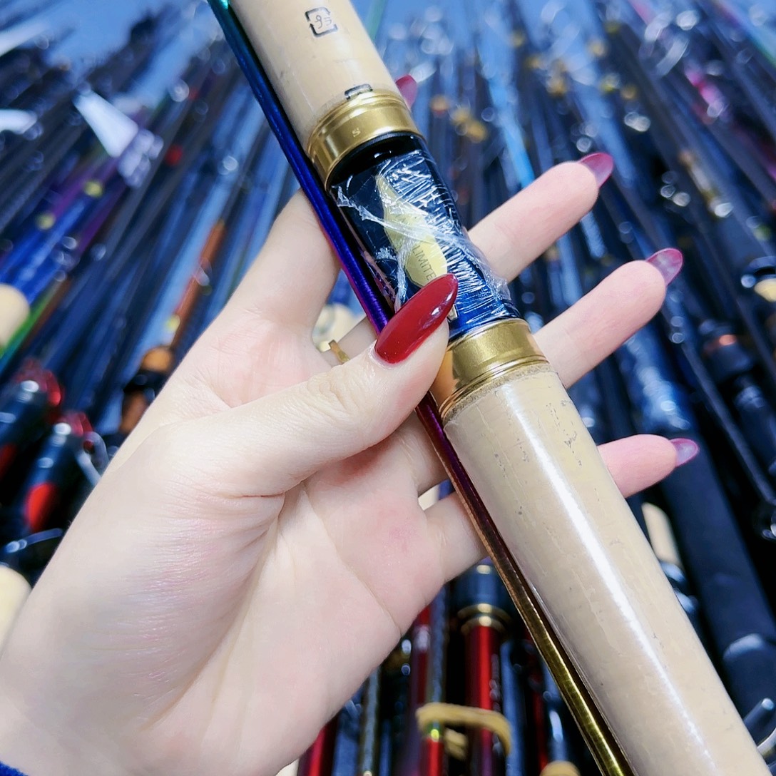 爱***鱼碳素3.8m黑坑野钓路亚竿子