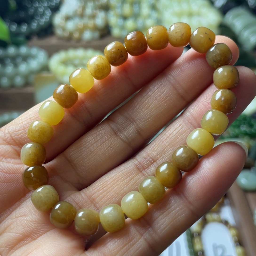 和田玉手链未镶嵌