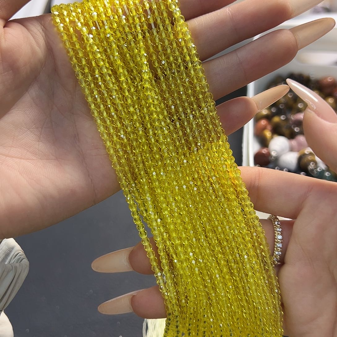 玛瑙/玉髓合金珠宝半成品黄水切卡4（2条）
