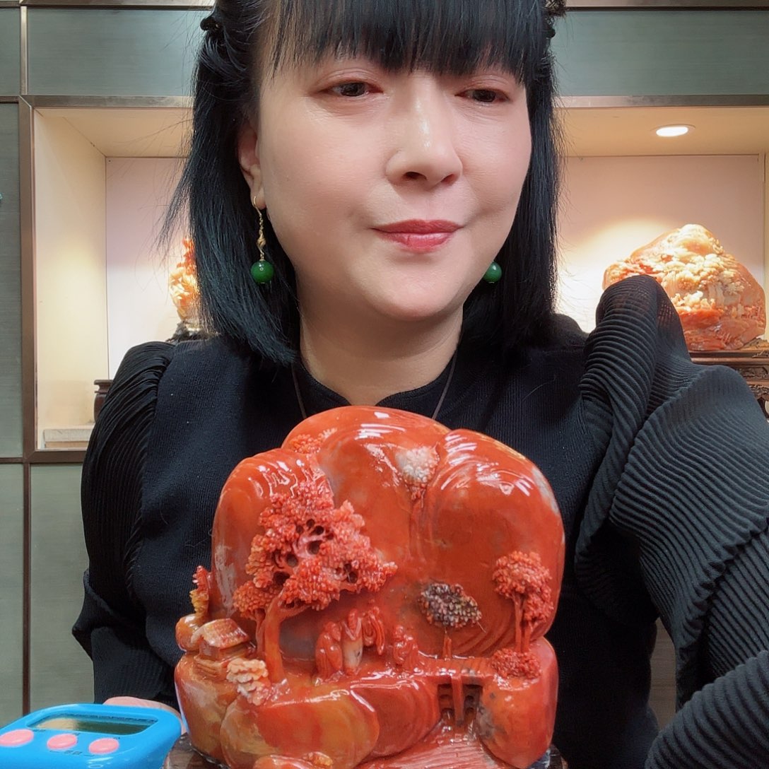 寿山石用****4寿山石摆件