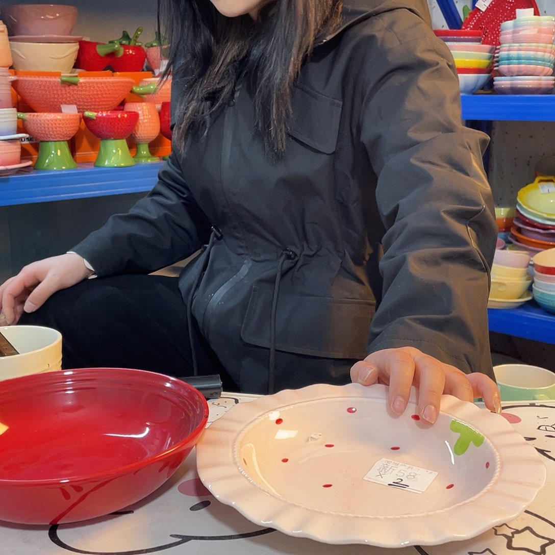 瓷片微瑕陶瓷餐具家用新58