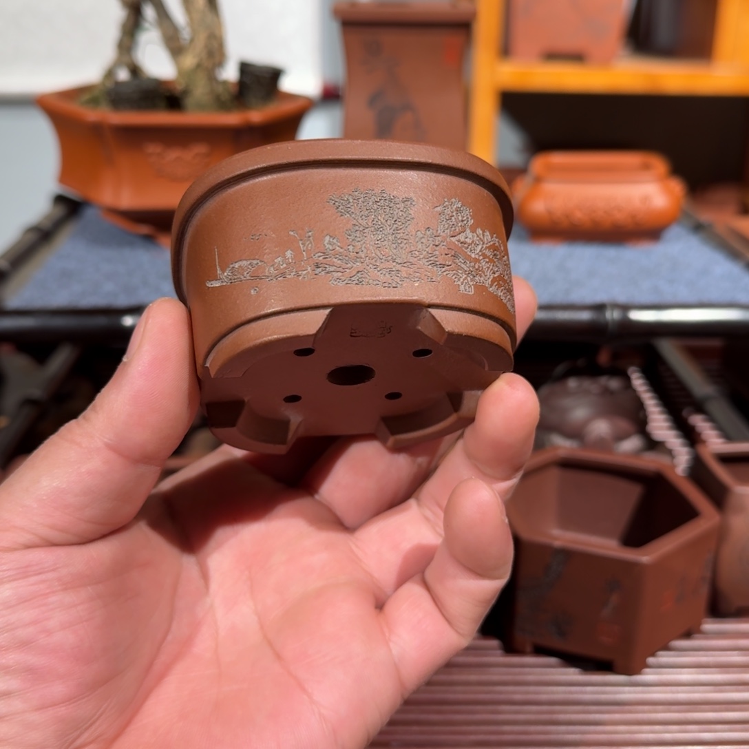 花盆紫砂原矿紫泥