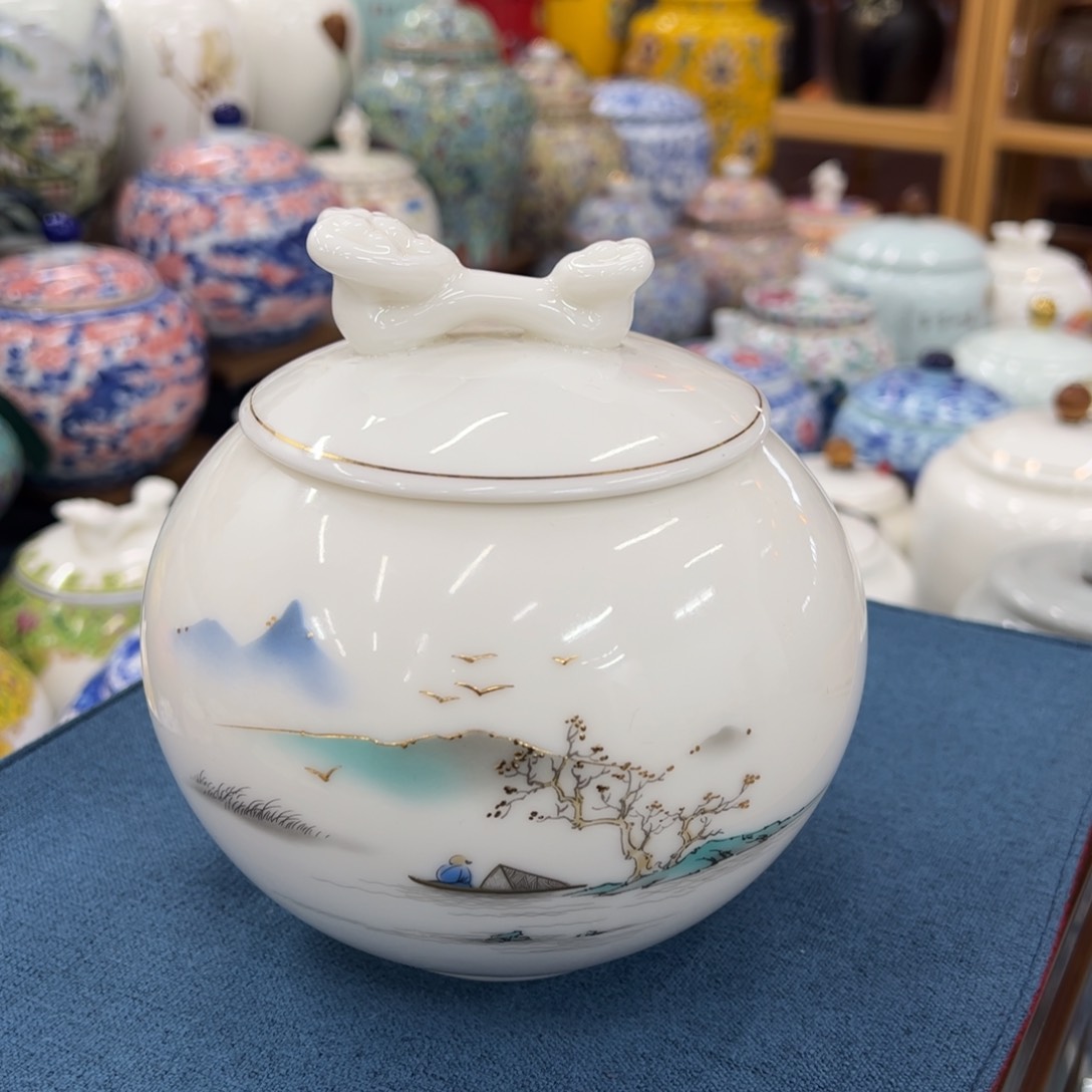 高端款家用茶叶罐