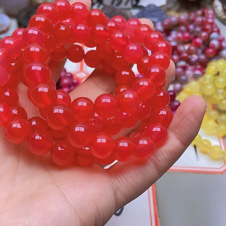 【闪购商品】未镶嵌玛瑙/玉髓珠宝半成品绿*