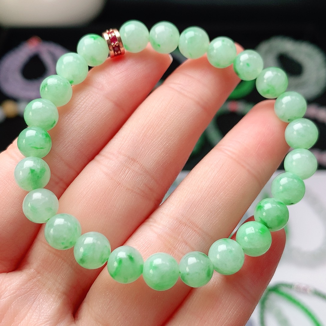 翡翠未镶嵌手链翡翠