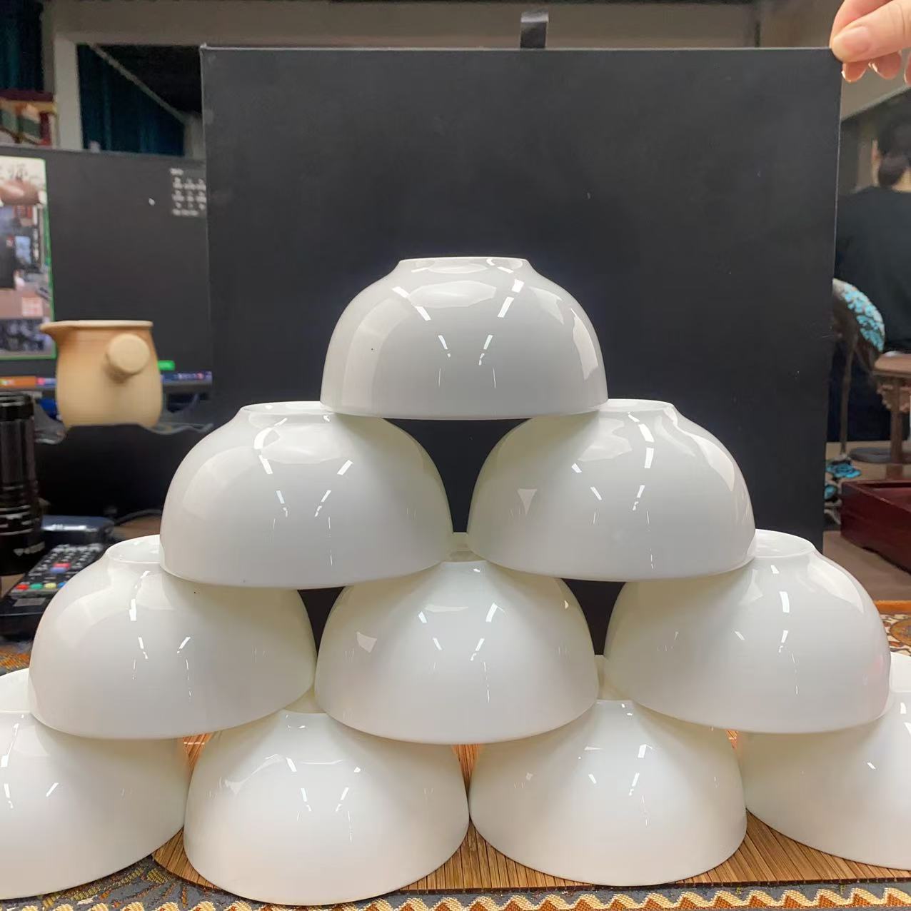 景德镇高端陶瓷10个碗1