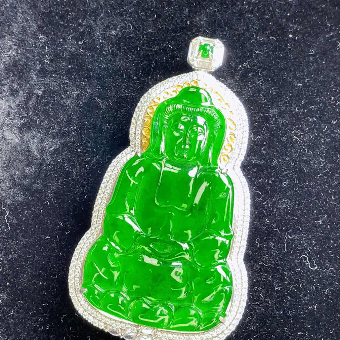 翡翠吊坠(不含链)未镶嵌