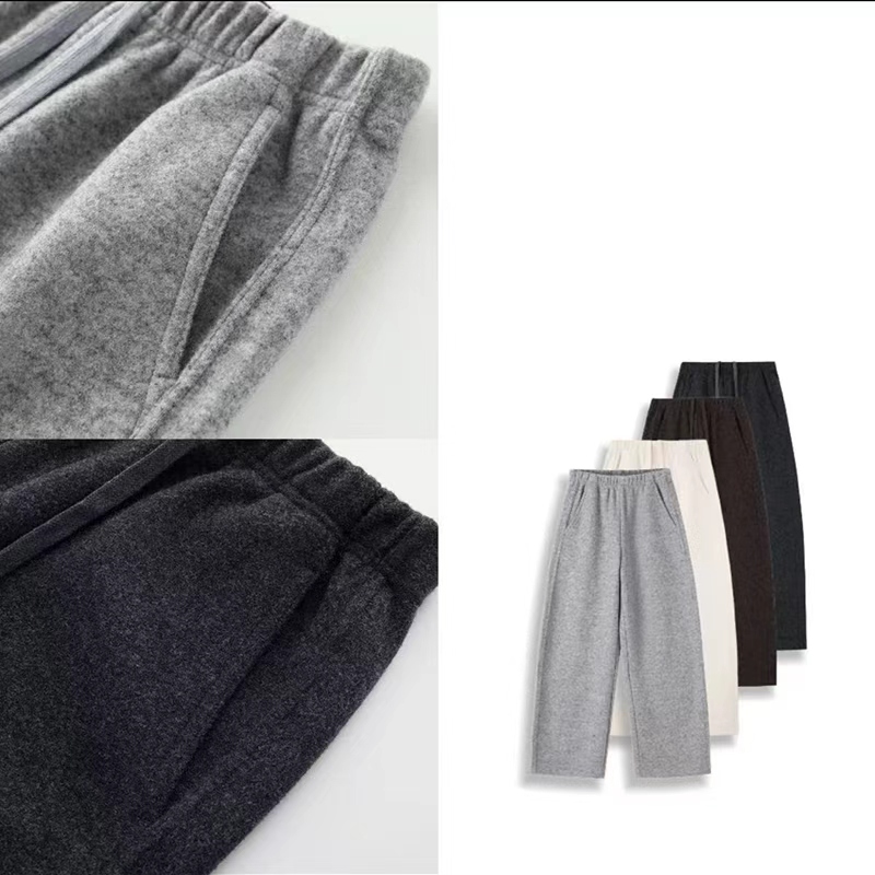 重磅羊毛Luxury Grade超细羊毛裤秋冬季保暖显瘦直筒裤女