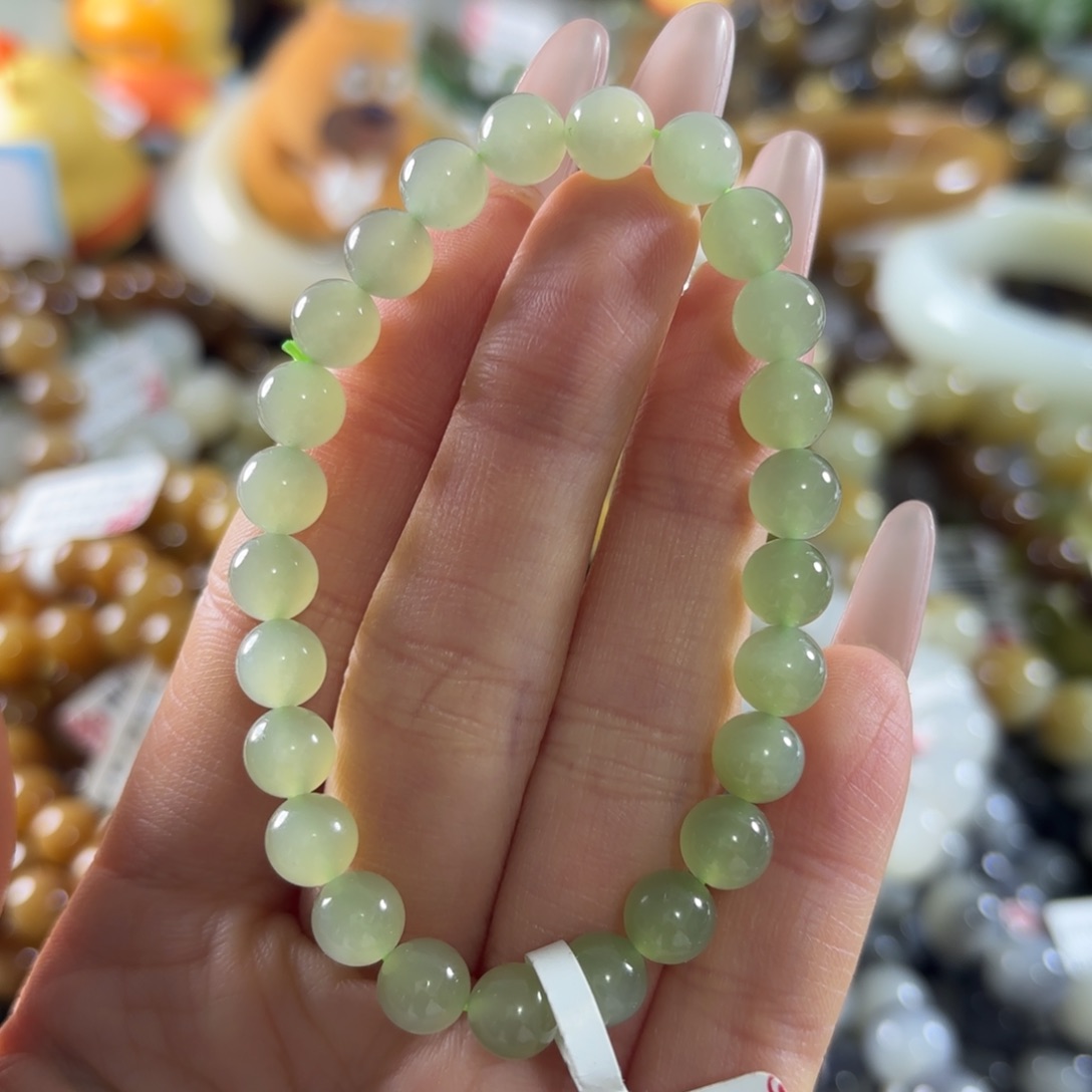 和田玉未镶嵌手串264