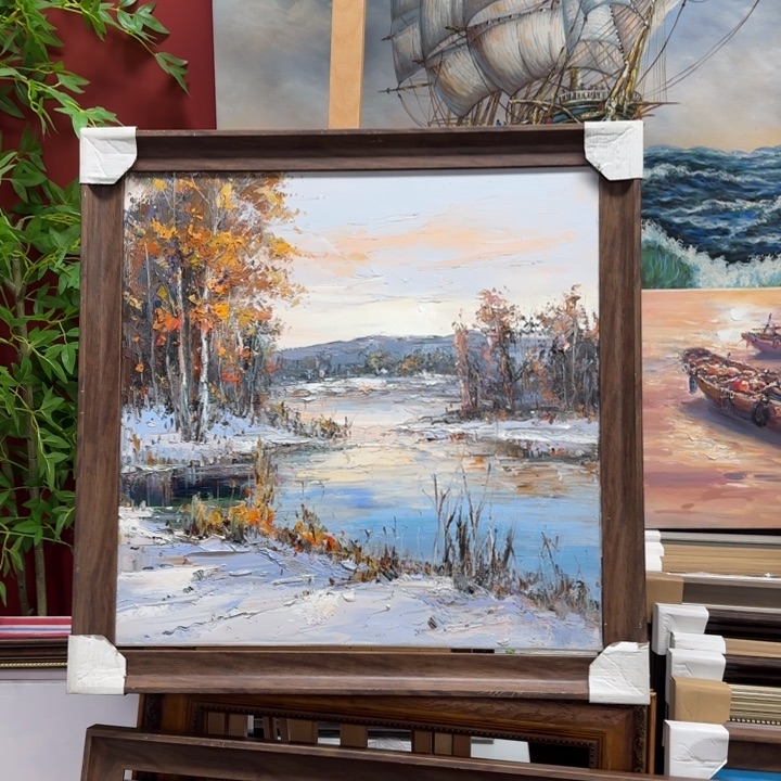 油画6868油画作品入选全国