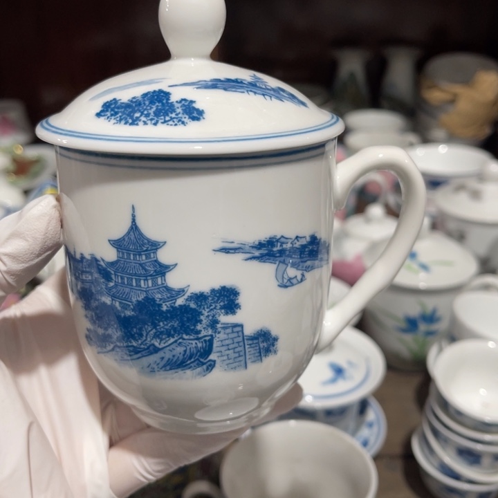 醴陵高温瓷群力350毫升