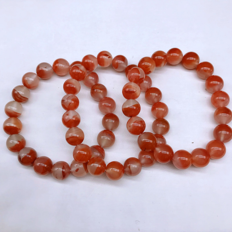 【鼎利源】南红冰飘花高端精美时尚聚宝盆手串（多样式发其一）