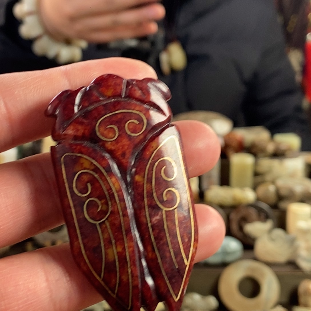 和田玉挂件未镶嵌吃**众