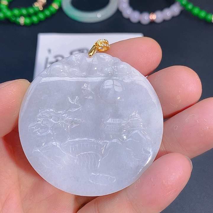 颈饰未镶嵌翡翠005