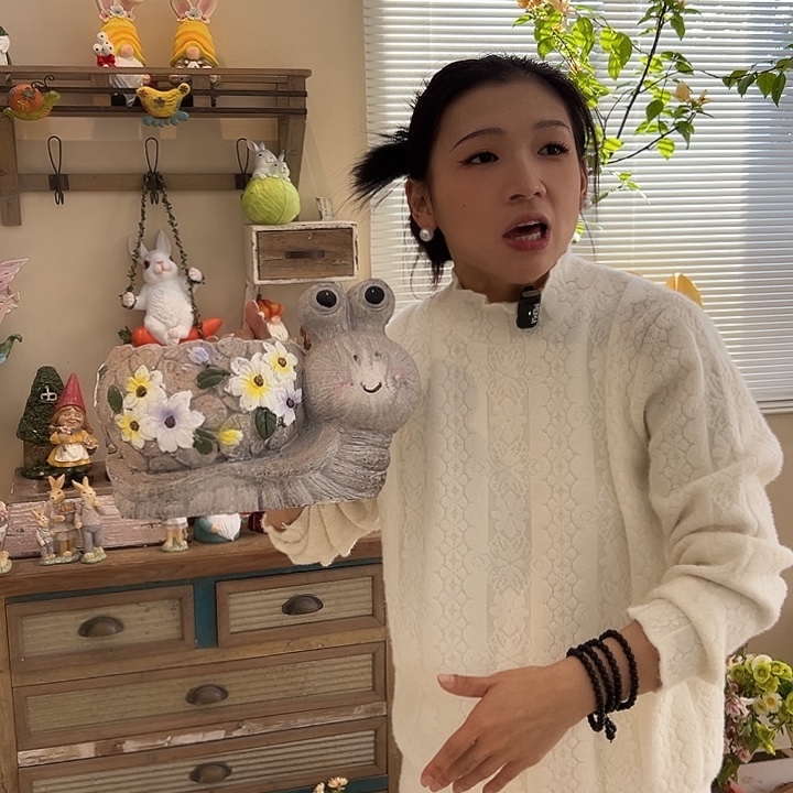 花园摆件红红火火