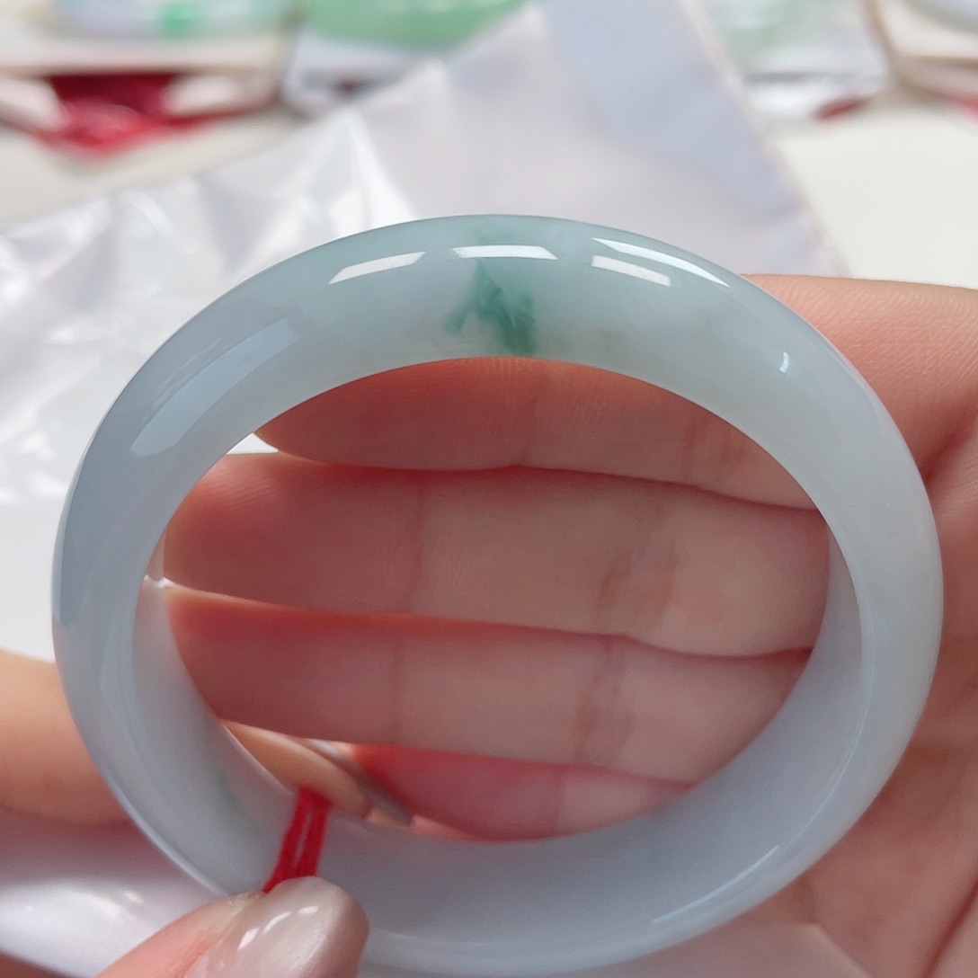 翡翠未镶嵌手镯55 55 55