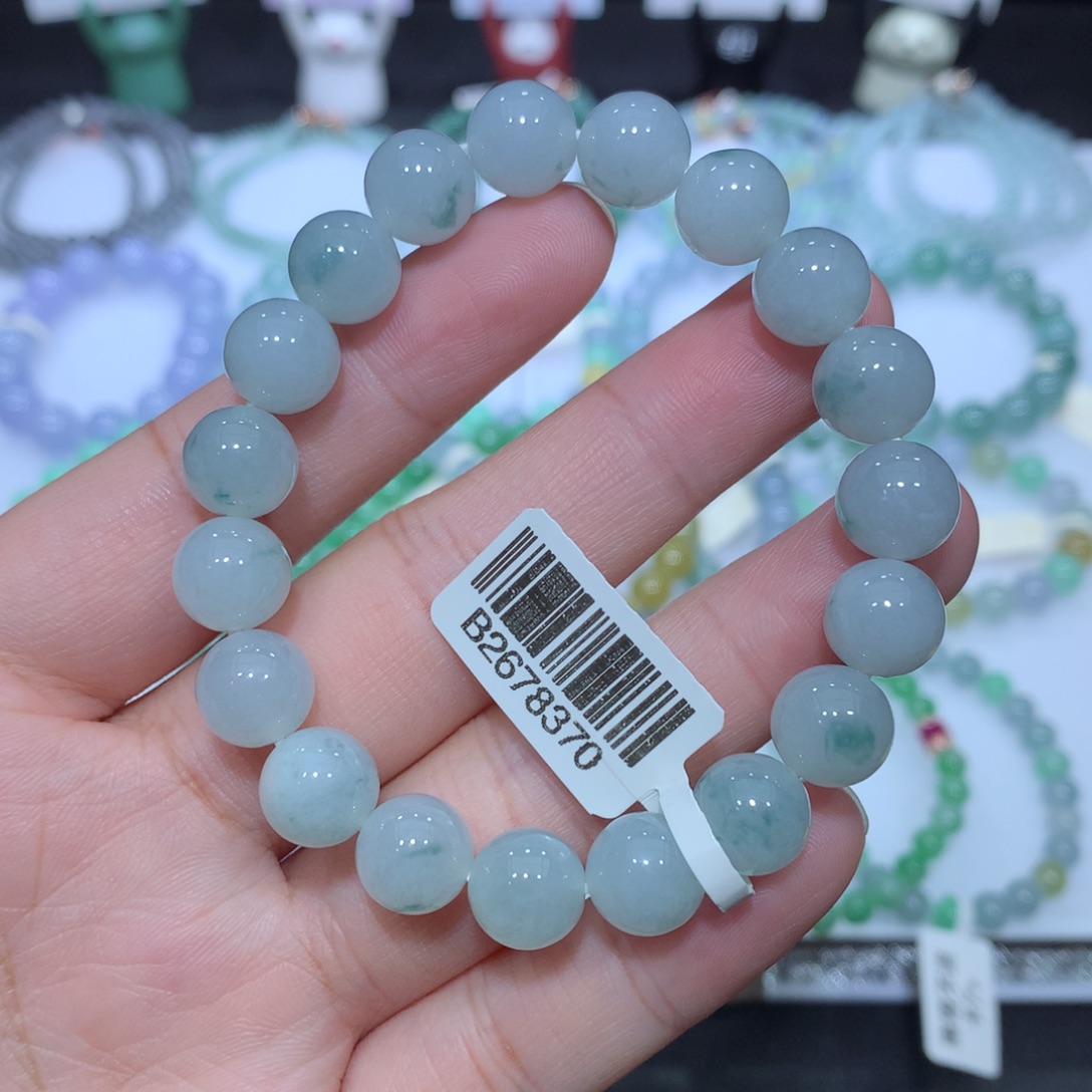 翡翠未镶嵌手串天然