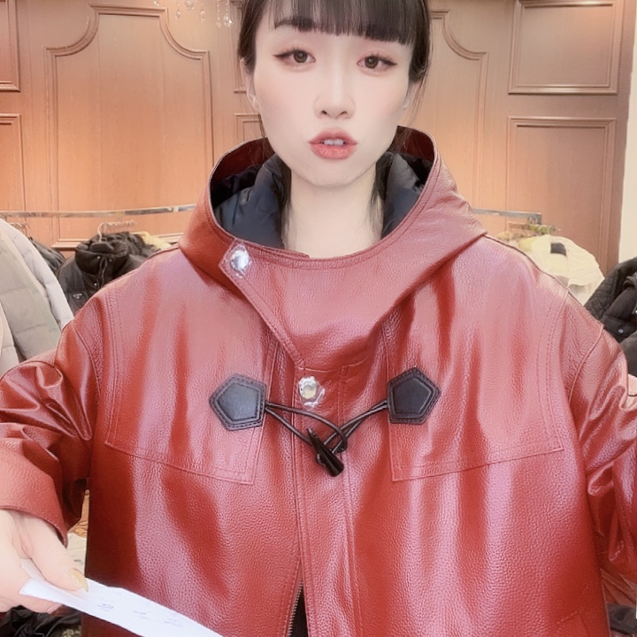 115……125斤皮羽绒服