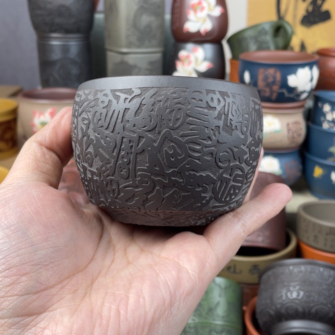 紫砂茶杯紫砂茶杯