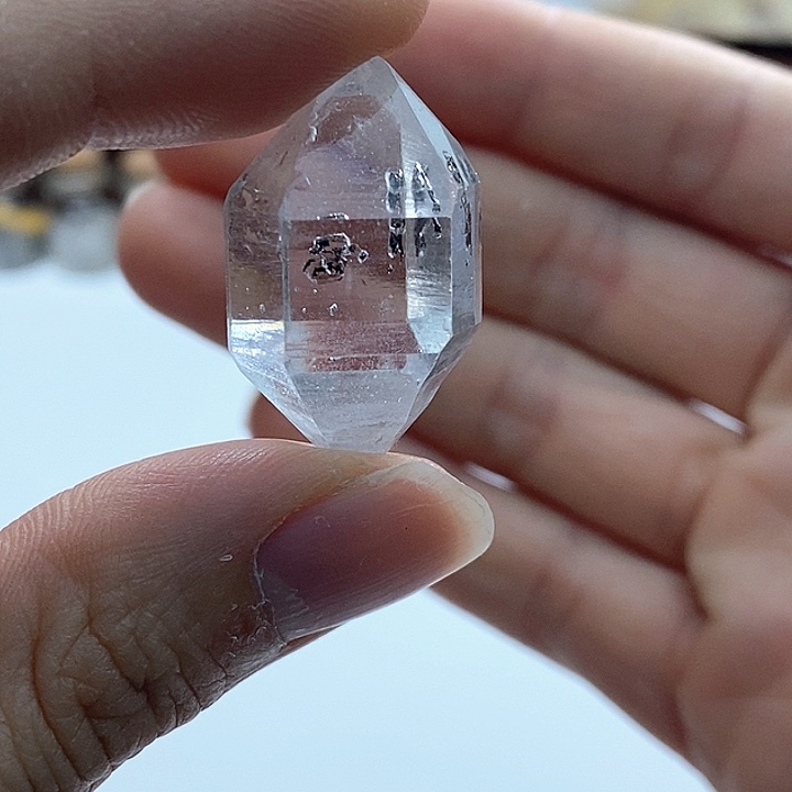 水晶颈饰未镶嵌点墨短腰