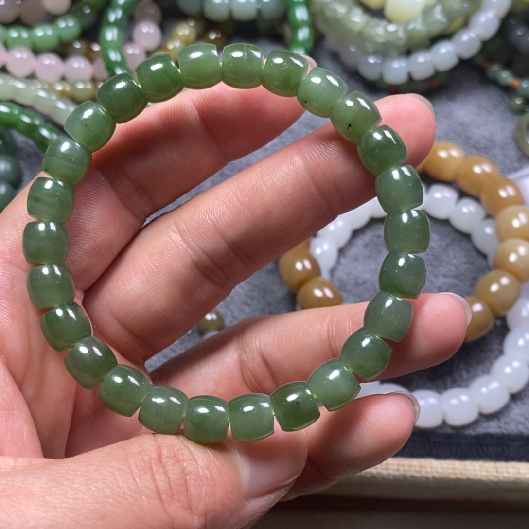 和田玉手链未镶嵌