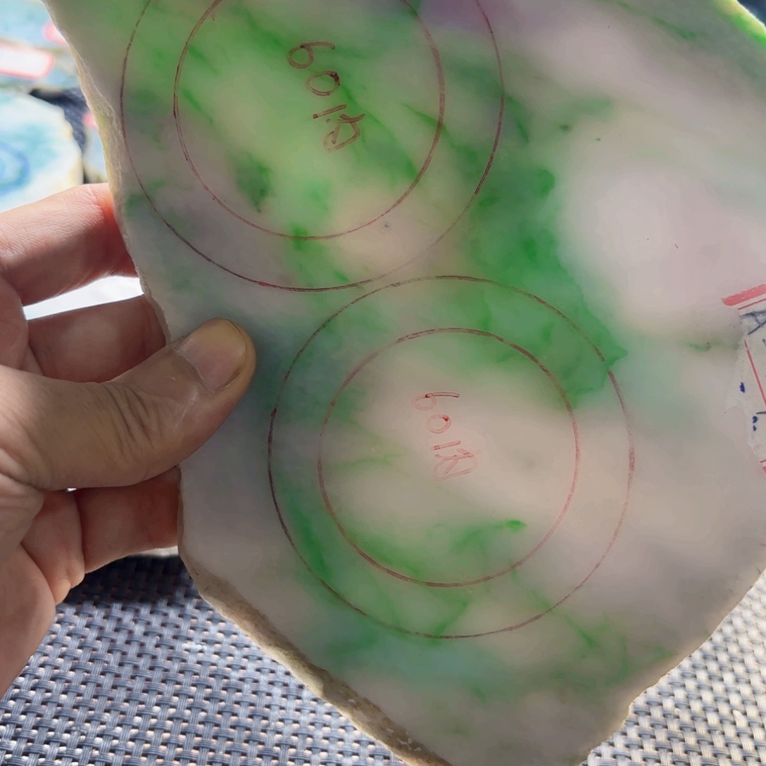 定制翡翠手镯未镶嵌静*海