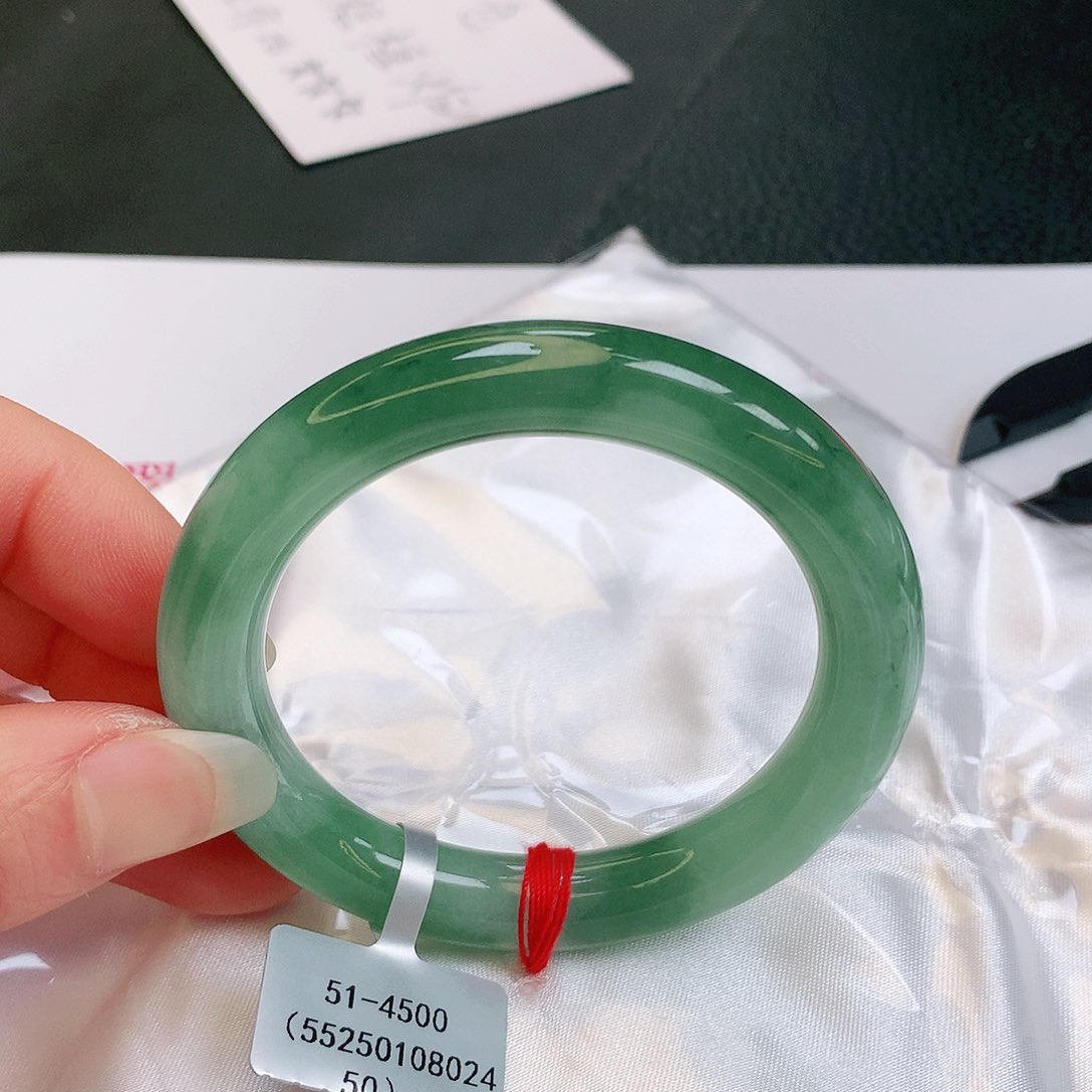 【闪购商品】翡翠手镯未镶嵌缅甸天然a货翡翠