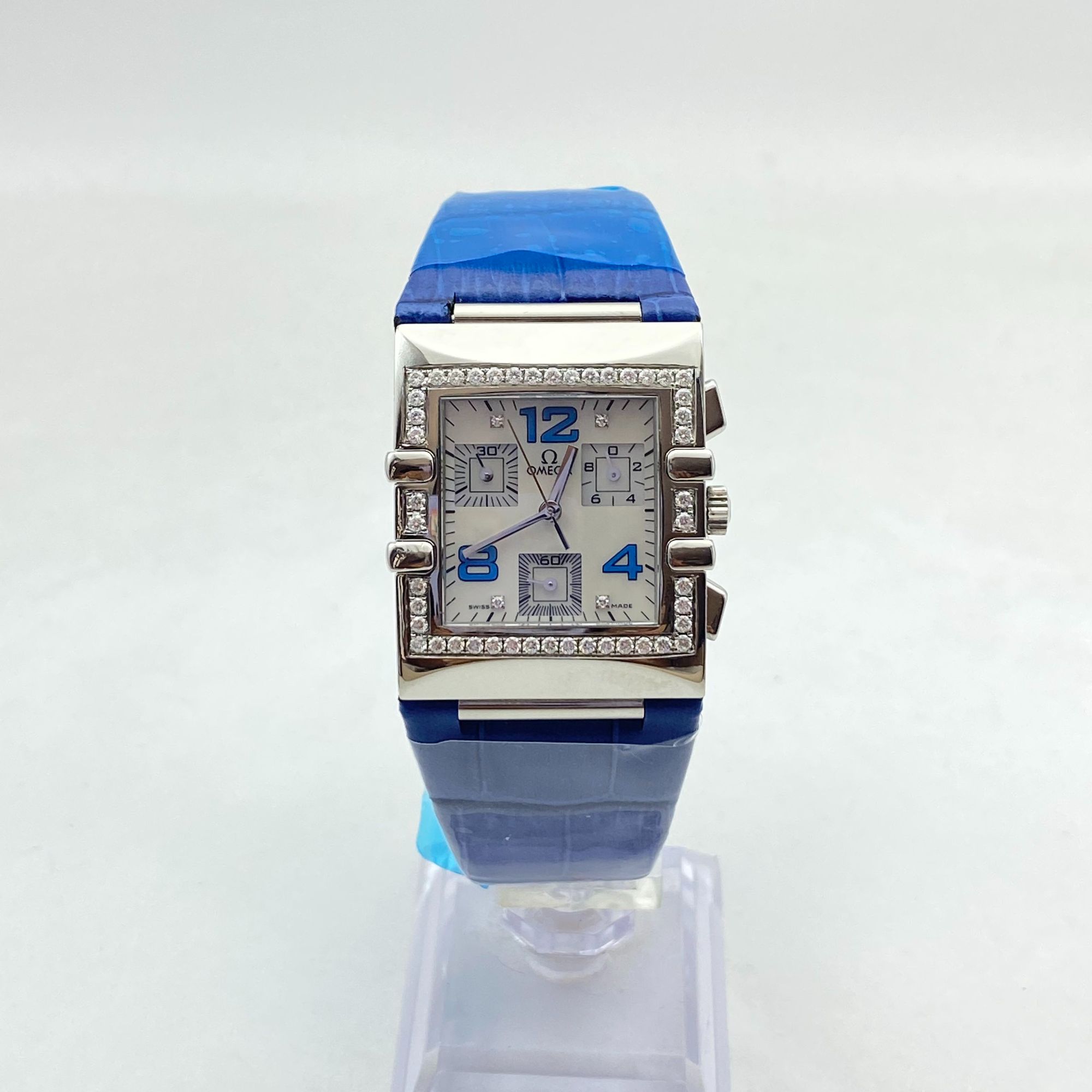 95新 Omega/欧米茄 星座系列/32MM/石英/后镶钻