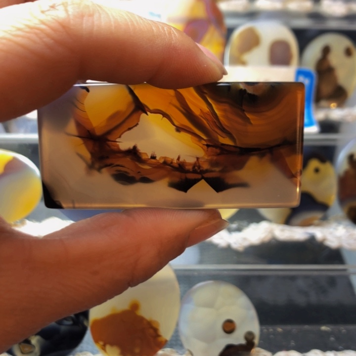 合金玛瑙/玉髓珠宝奇石126