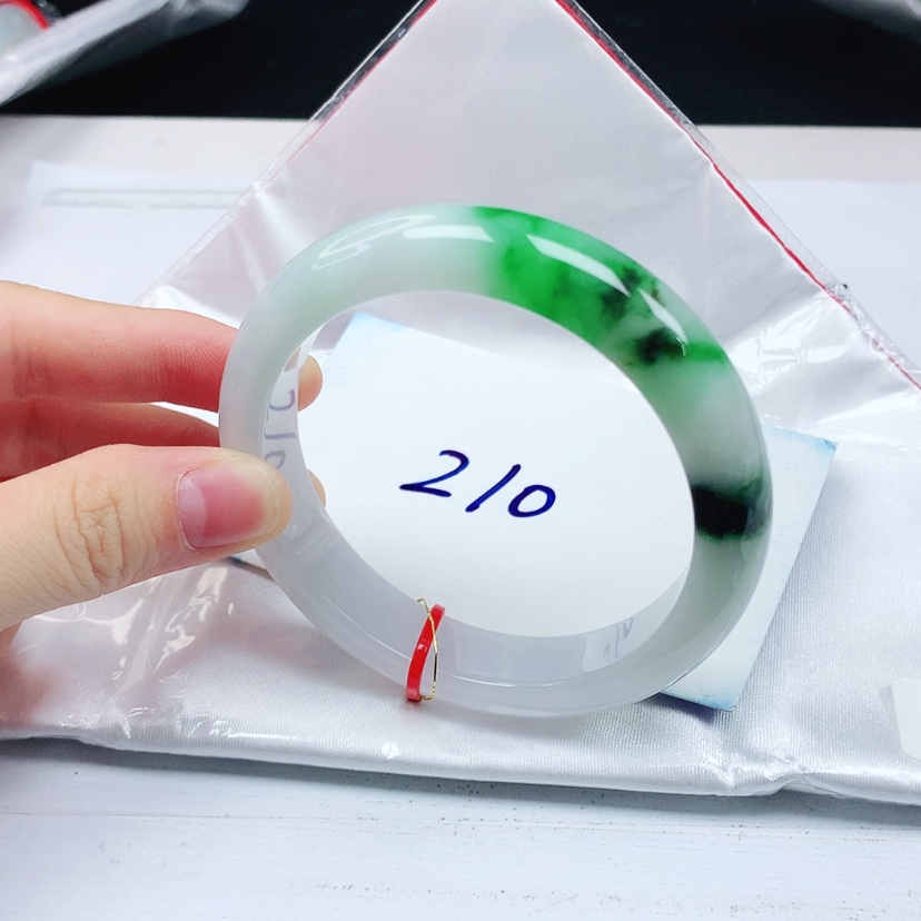 【闪购商品】翡翠手镯未镶嵌缅甸天然a货手镯58