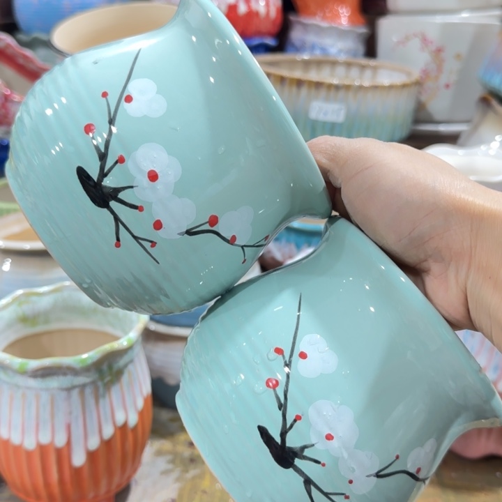 凑9块包邮，有孔，花盆