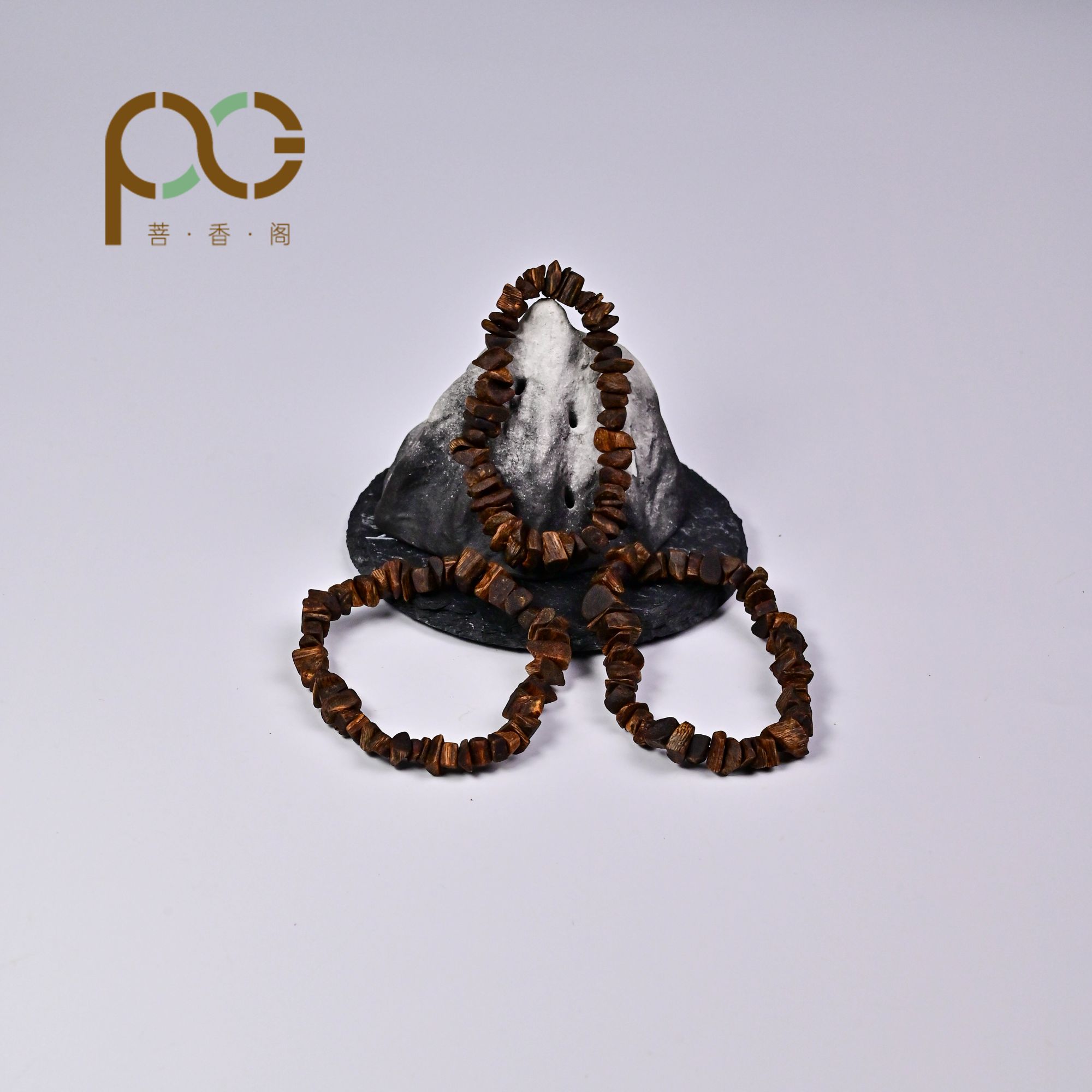 沉香海南菩香阁莺歌绿棋楠沉香沉水碎银子随型多样性发一6