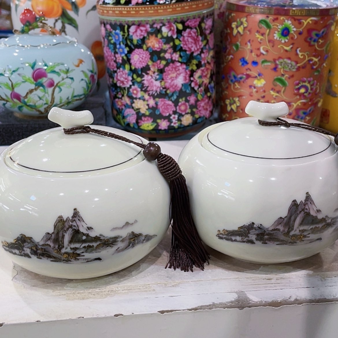 【闪购商品】罐陶瓷茶叶罐密封罐