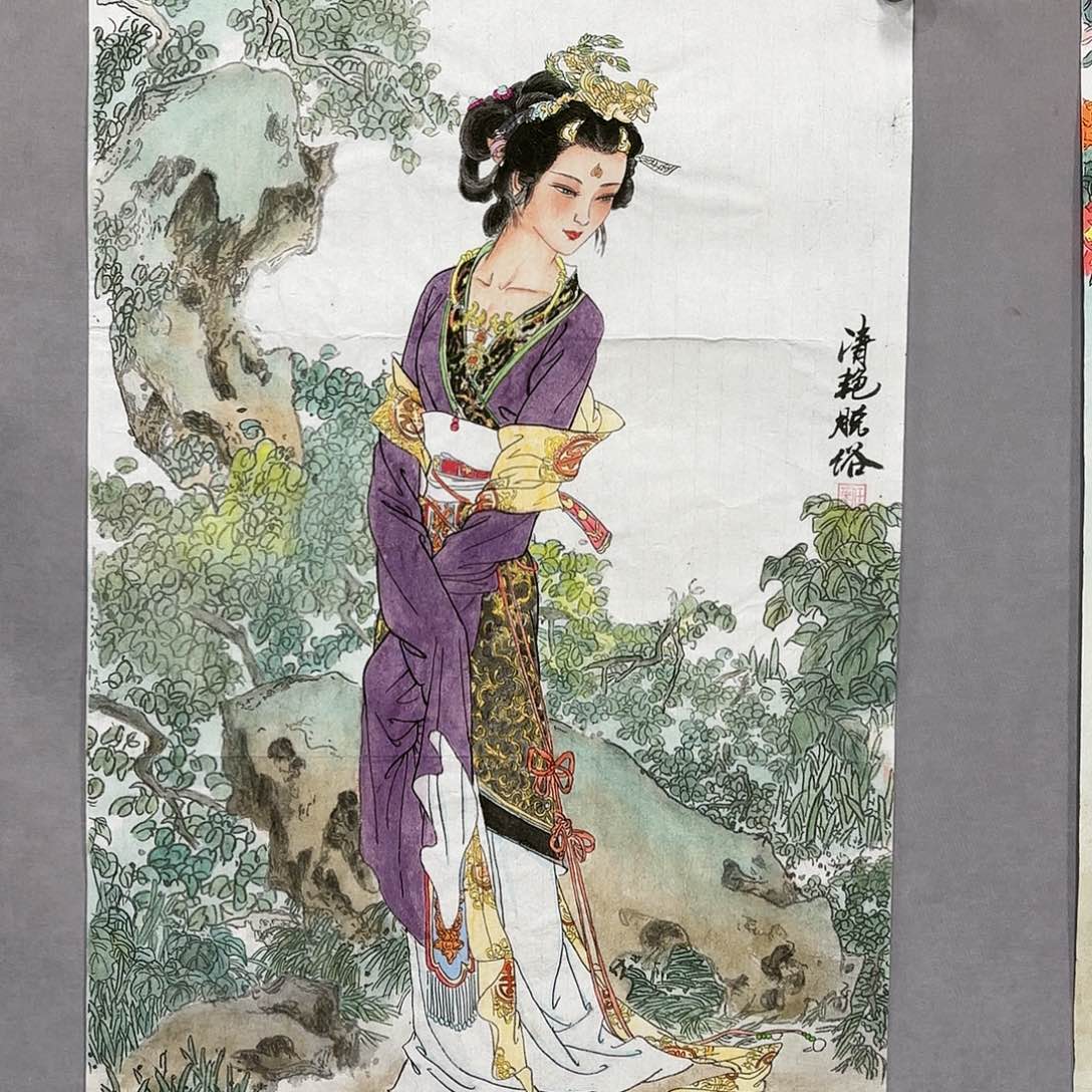 国画国画纯手绘作品请放心去藏