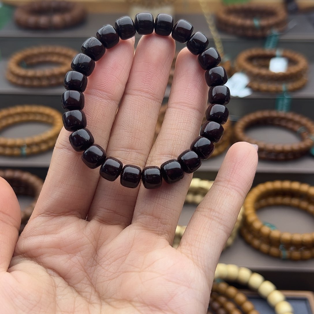 手串紫金鼠二*8实心肉紫金鼠老型