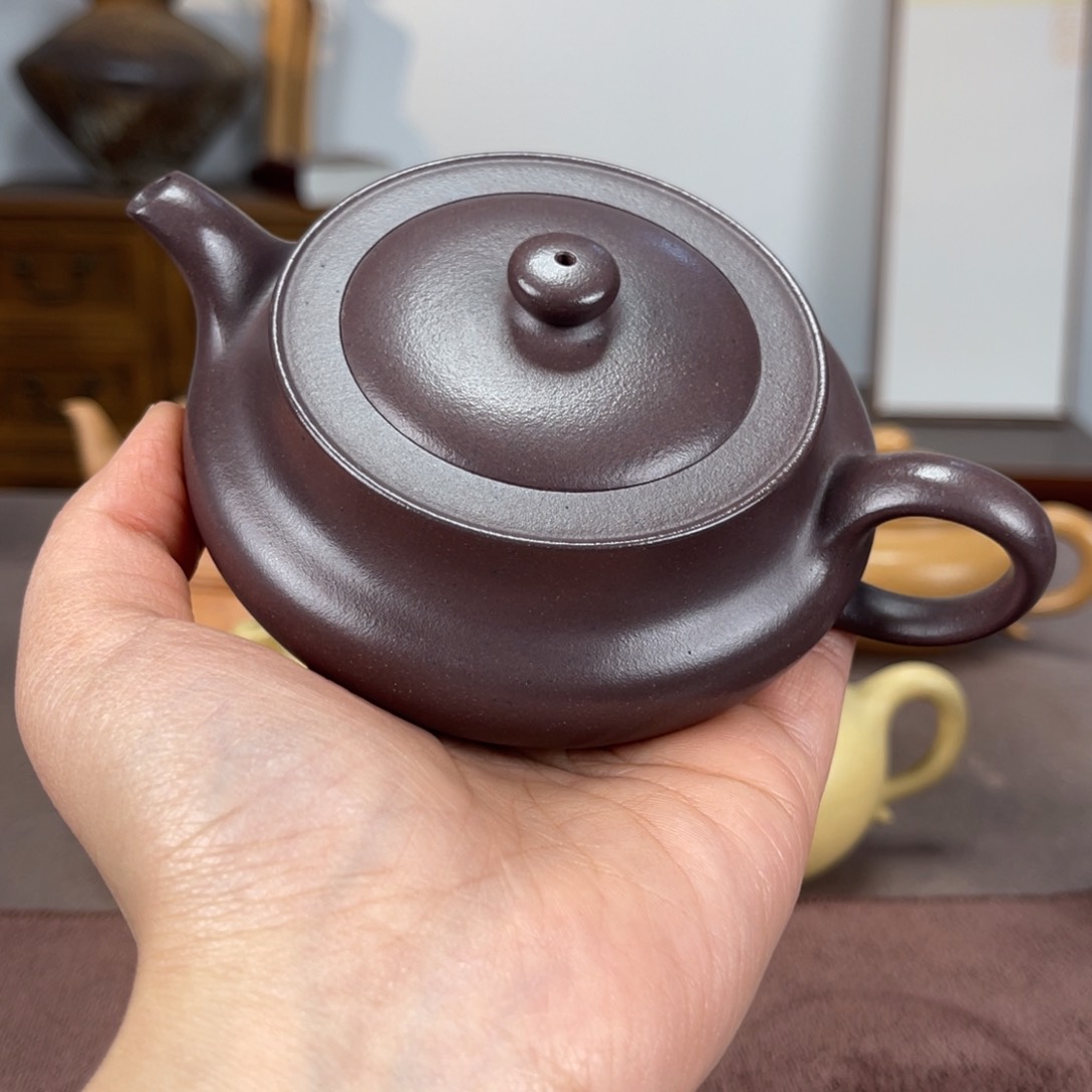 紫砂茶壶冬*_天青桑盘170
