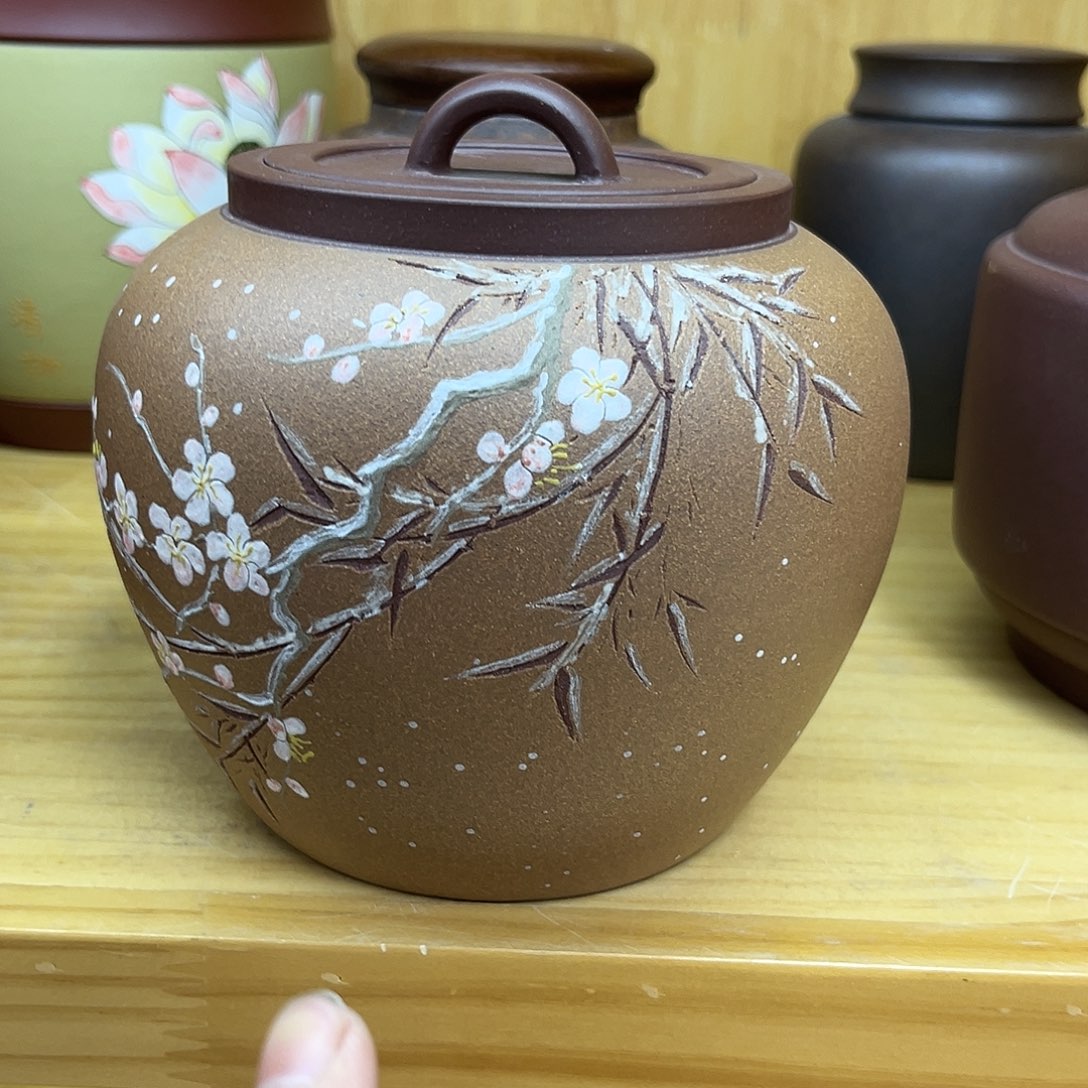 紫砂茶叶罐精品紫砂茶叶罐