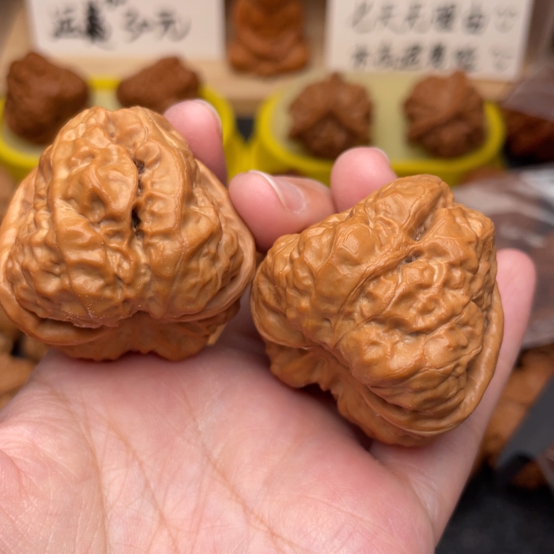 把件文玩核桃蛤蟆40×45