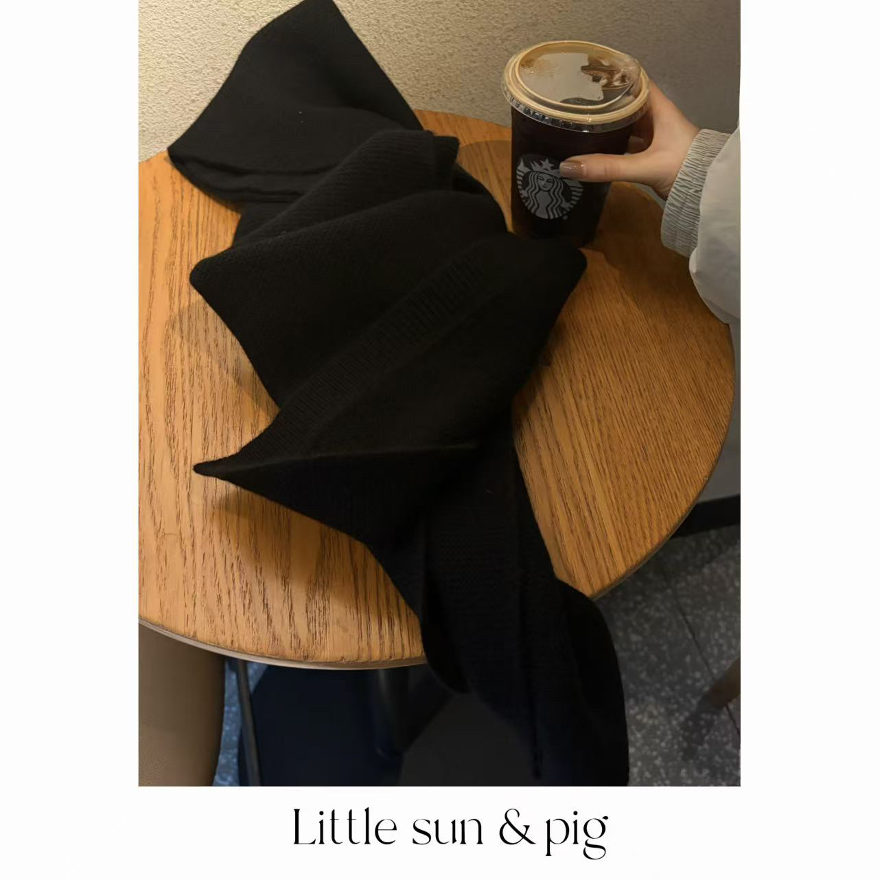 极简风定制围巾 no退no换