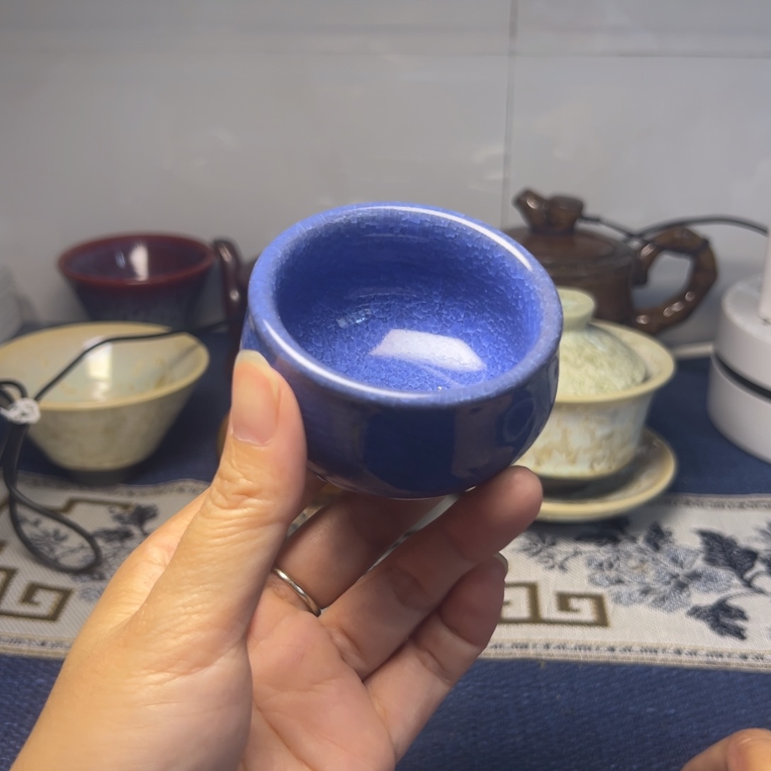 建阳原产地 建盏 周末愉快 小佛度