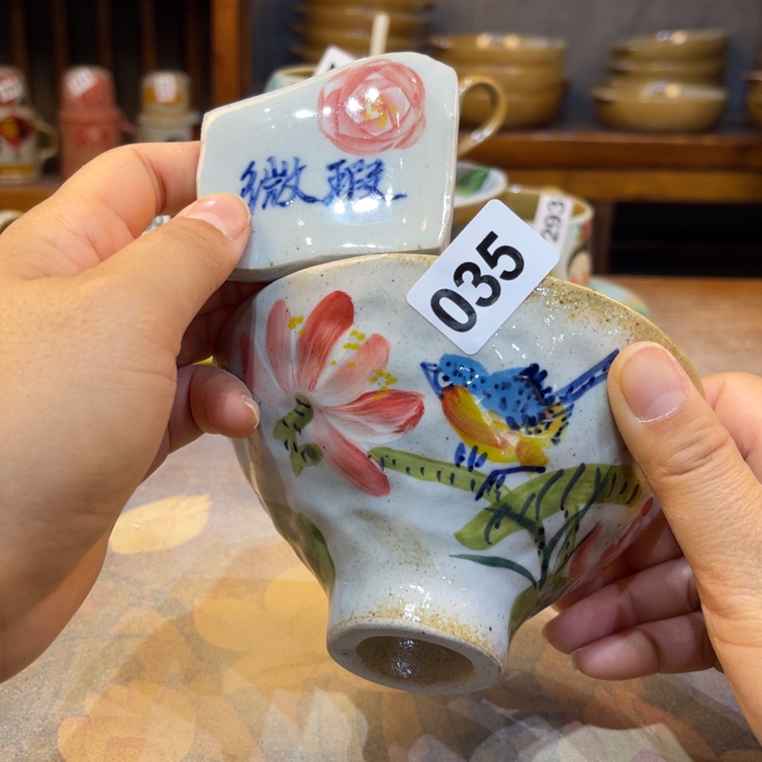 瓷片景德镇手工制作