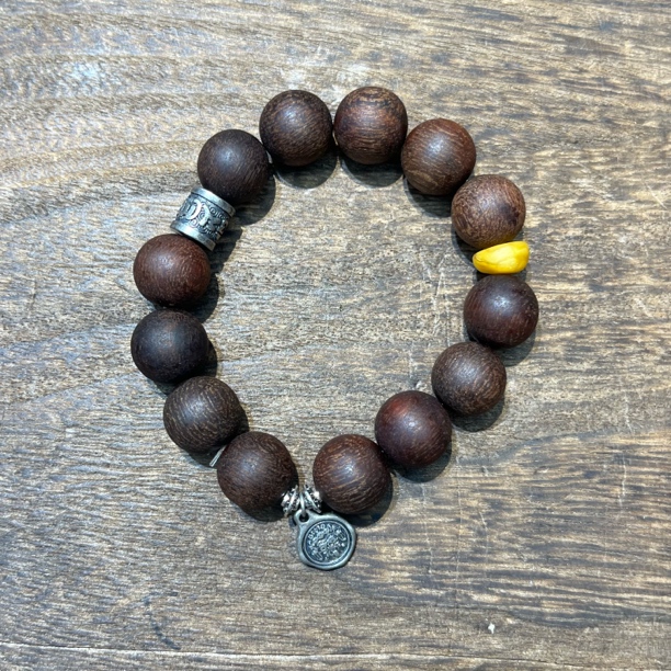 5818-降真香配饰手串15mm