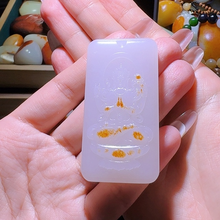 和田玉挂件未镶嵌?****?