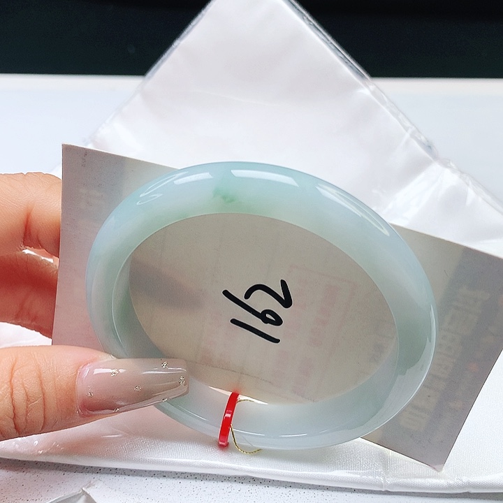 翡翠手镯未镶嵌55+正圈